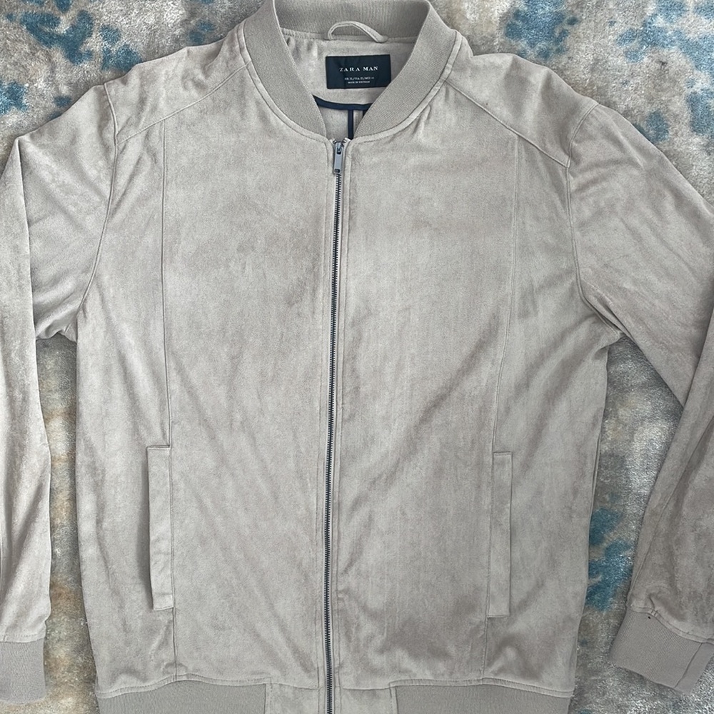 Men’s Zara zip up sweater. - Picture 2 of 2